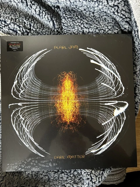 PEARL JAM DARK Matter Limited Edition BLACK RED YELLOW Tri-color Vinyl