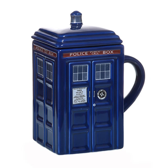 DOCTOR WHO TARDIS Mug Coffee Cup Police Box Public Call Edition Ceramic ...