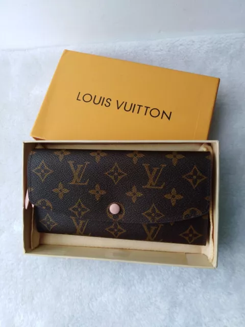 Louis Vuitton Emilie Wallet Monogram Plum - NOBLEMARS