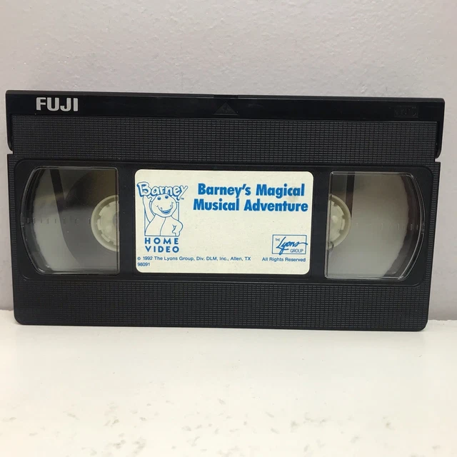 BARNEY MAGICAL MUSICAL Adventure VHS Video Tape Only BUY 2 GET 1 FREE