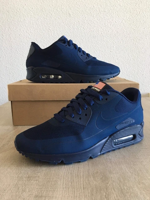 Nike Air Max 90 Hyperfuse Independence Day USA QS Midnight Navy - 7US/40EUR/6UK