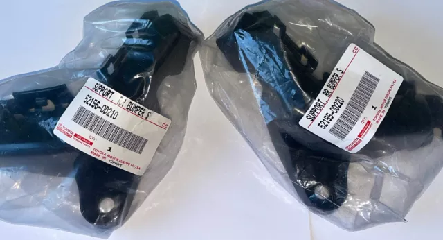 TOYOTA Yaris P13 HintenStoßstange Halterung Rechts Links 52155-0D220 52155-0D210