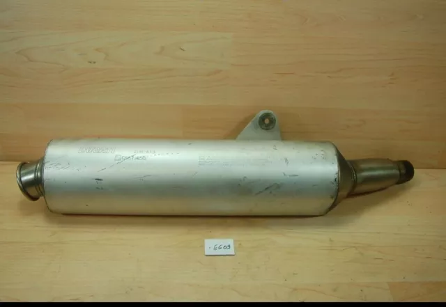 Ducati Monster M4 695 06-07 Endtopf Auspuff Muffler ESD rechts eg09