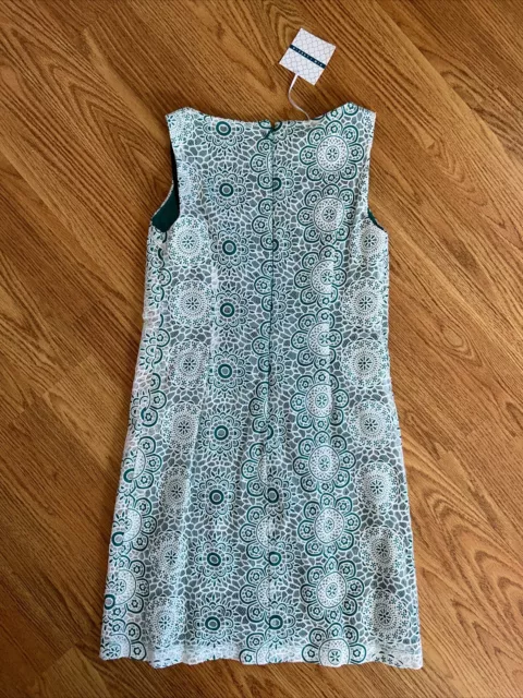 Anthropologie Pim+Larkin Sleeveless Lace Dress Green XS NWT 3