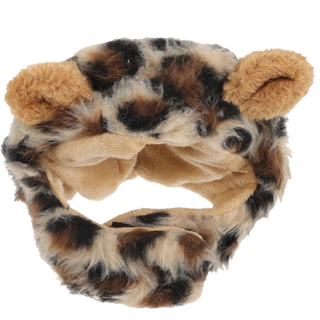 Sombrero decorativo mascota Halloween felpa sombrero gato ropa resistente perro león