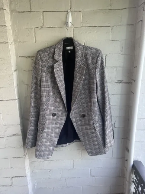 Seed Heritage Houndstooth Check Blazer Size 8