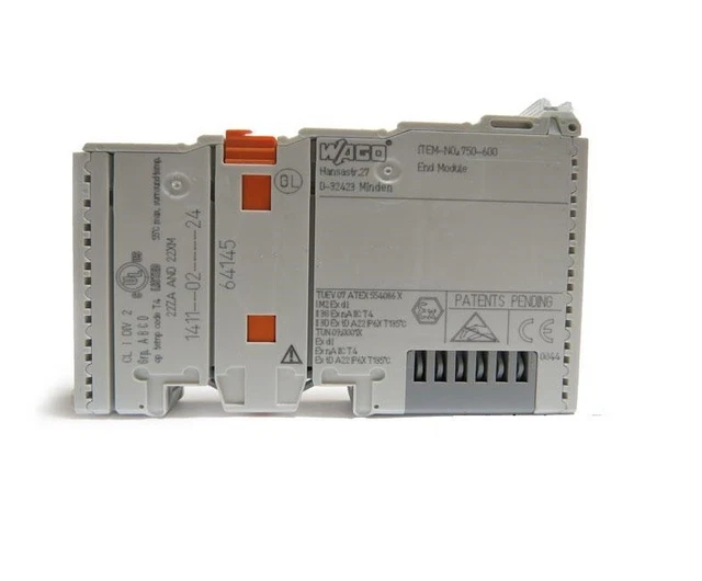 Wago 750-600 Module d'extrémité Série 750 E/S Coupleur de bus