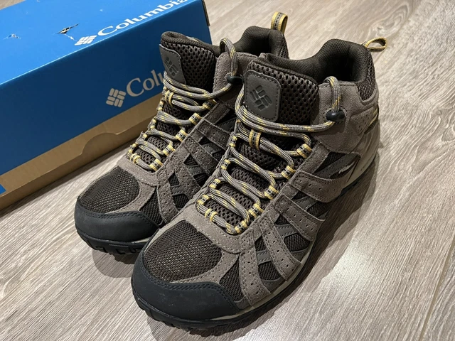 COLUMBIA MENS MID redcrest waterproof hiking boots Odd sizes 9