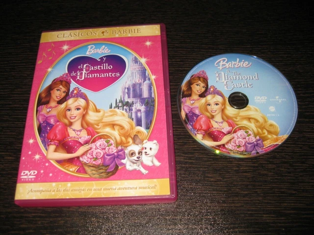 Barbie – Le Château De Diamant – Litière Pour Chiots Scintillante – Neuf 2008