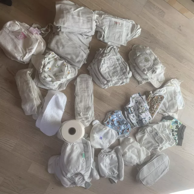 Großes Baby- Paket Stoffwindeln Stoffies, Über 60 Teile!