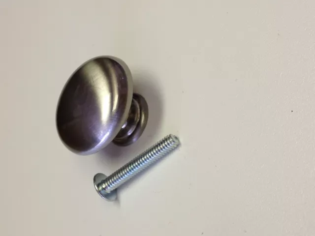 Jeffrey Alexander Designer Brushed Chrome Knob Kitchen Cabinet Door Cupboard