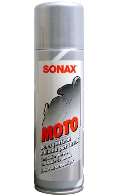 Sonax Casco Pulizia Pulitore Imbottitura Casco Moto Cura Imbottitura Spray