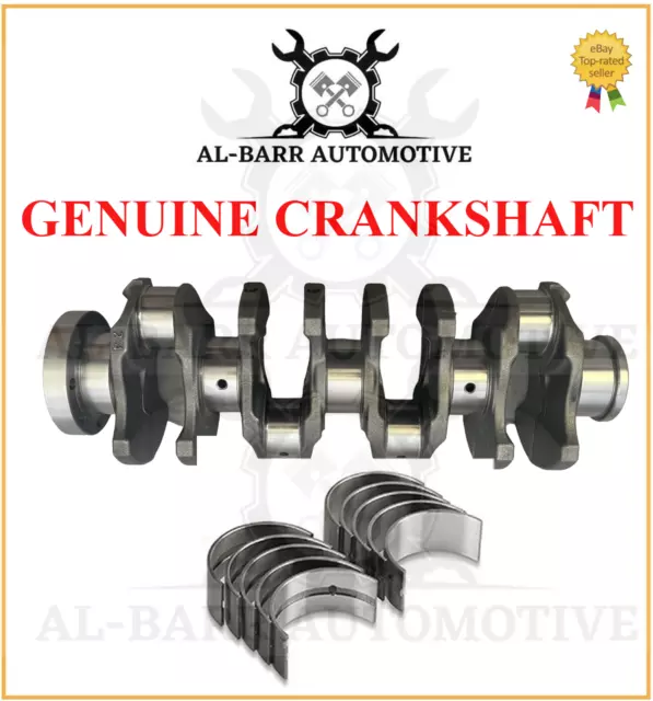 Ford Transit 2.2 Tdci Crankshaft Genuine + Main & Big End Bearings Set.