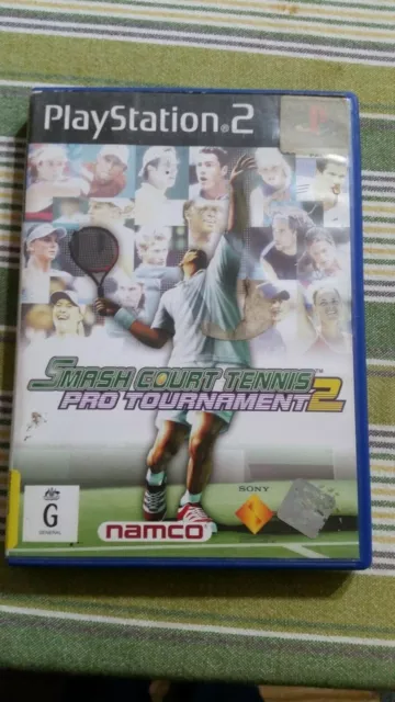 Smash Court Tennis Pro Tournament 2 - Sony PlayStation 2 PS2 Game Very good 