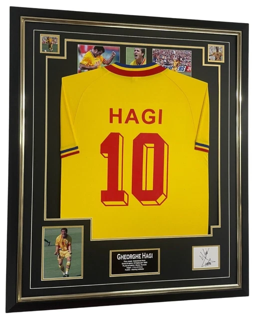 Figurine Panini 1987/88 - Gheorghe Hagi (rookie) - Roumanie - État MINT PSA