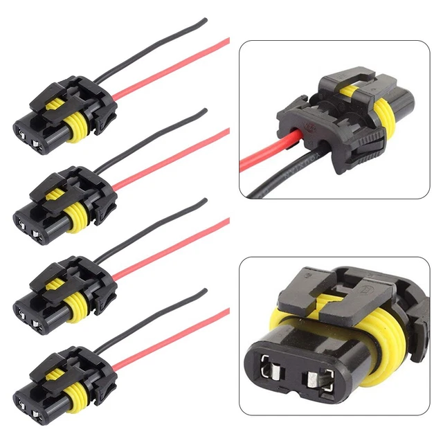 4 x universale 9005 9006 9145 fari fendinebbia connettore cablaggio