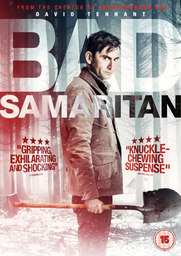 Bad Samaritan DVD (2018) David Tennant, Devlin (DIR) cert 15 Fast and FREE P & P