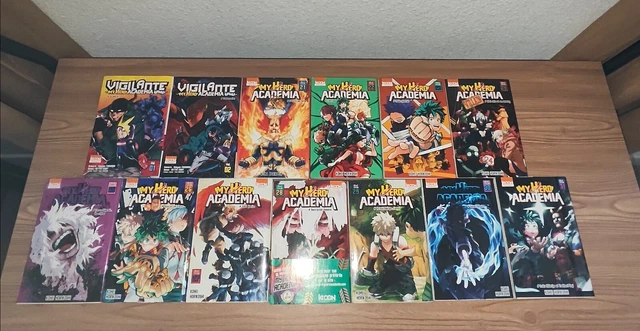MANGA MY HERO academia lot tome 21 au 31 + tome 1 et 2 Vigilante EUR 15