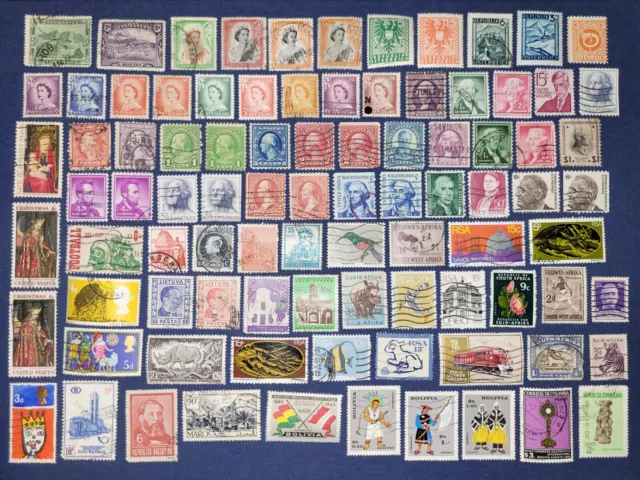 Lot209 Briefmarken Alle Welt Gestempelt Motive Shipping 🌍