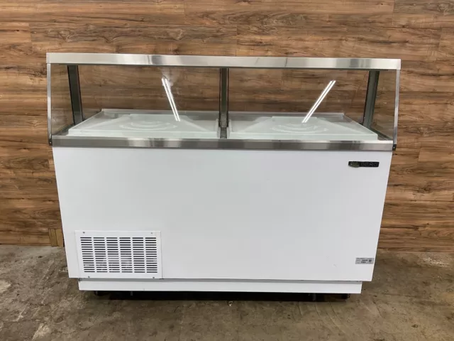 Berg FMDP-67 12 Container Ice Cream Dipping Cabinet, 115v -Serial No. 216307