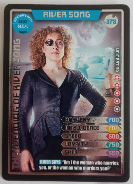Doctor Who Monster Invasion Ltd Edition Trading Card # 378 River Song