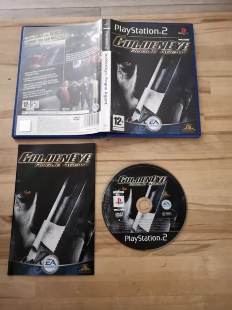 2001 007 Goldeneye Rogue Agent Sony PS2 Playstation 2 UK PAL Complete TESTED