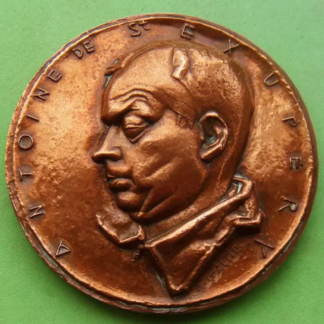 Literature Antoine de Saint-Exupéry History of Aviation Bronze Medal by GALTIE!