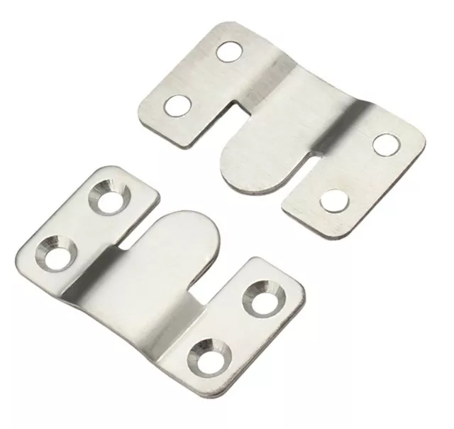 Conector de Muebles Metálicas Acero Inox Conectores Couchverbinder Guarnición