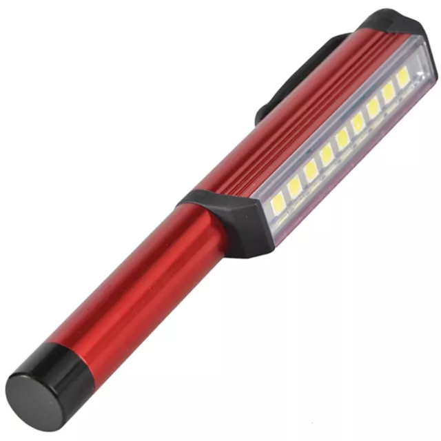 9 LED Pocket Pen Inspection Light  Torch Magnetic Clip 180 Lumens Lighthouse 2