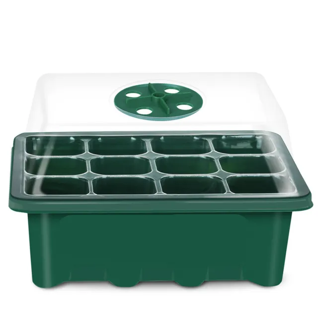 Hole Plant Box Seeds Grow Box Seed Propagation Nursery Seedling Starter Tray 3