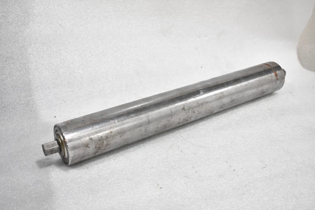 Steel Converyor Roller 2.5" Diameter, 18.5" Between Frame, 20.5" Oal W, Hex Axle