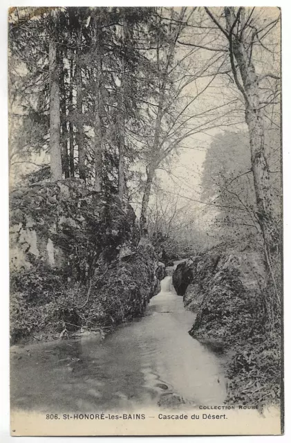 CPA"" ST Honoré les Bains - Desert Waterfall