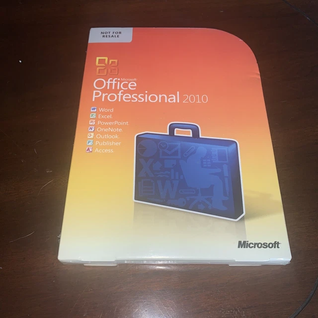 MICROSOFT OFFICE 2010 professional Licensed For 2 PCs Full Vers MS PRO ...