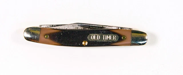 Vintage Old Timer Schrade 1040T Folding Pocket Knife
