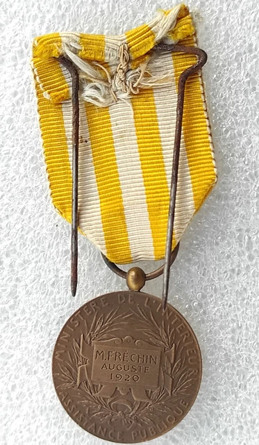 Médaille En Argent XIXe - Enfants De L'Assistance Publique - Rare