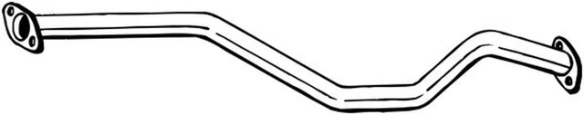 Tubo di scarico Bosal 850-123 centrale per Nissan Juke F15 Van dCi