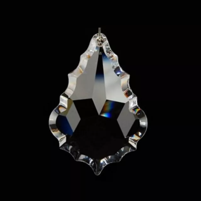 3pcs of 50mm Clear Chandelier Glass Crystal Lamp Prisms Hanging Drops Pendants