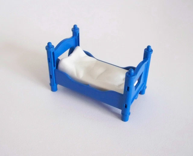 PLAYMOBIL Materasso Blu Scuro Per Letti Bambini, Compatibile Con Modelli 3645 5205 3207 5567