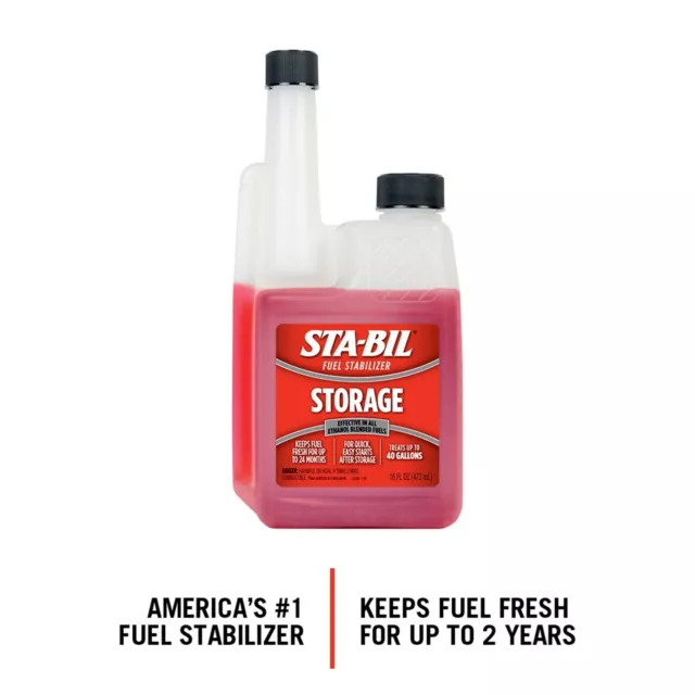 STA-BIL Stabil Fuel Stabilizer Storage Petrol Treatment Additive 473ml 16 oz