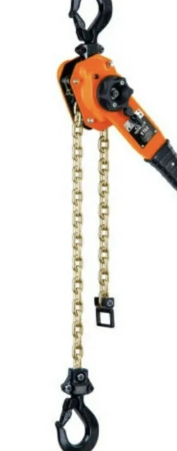 (New ) Cmco Series 653 Lever Operated Hoist 1 Ton Capacity - 10Ft Lift