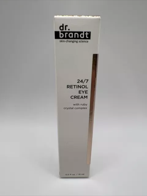 Dr BRANDT 24/7 Retinol Eye Cream .5oz /15g MSRP $58