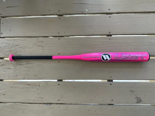 Worth 34/27 LEGIT Pink HIGHLIGHTER XL 12.5″ USSSA Softball Bat WHS12U