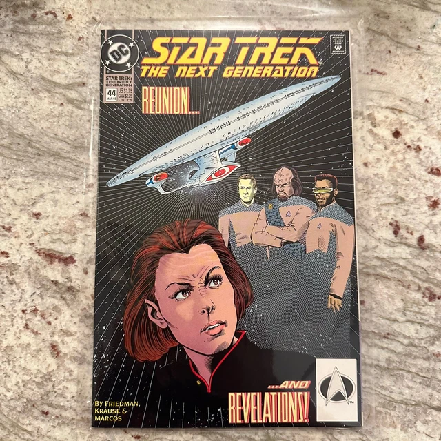 Star Trek: The Next Generation Reunion & Revelations #44 March 1993 DC COMICS