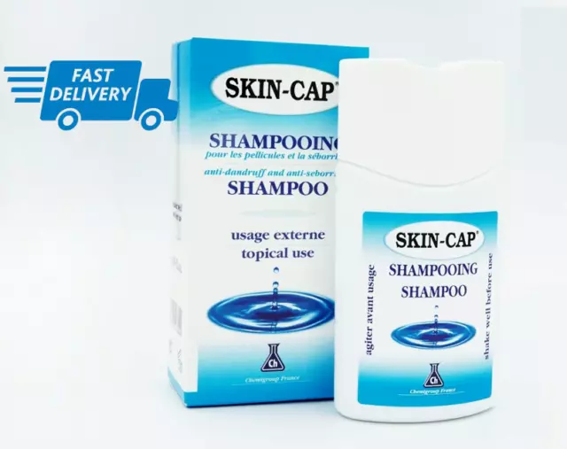 SkinCAP Shampoo 150 ml Relief Psoriasis, Seborrhea and Dandruff exp2028 Skin CAP