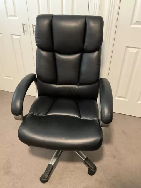 OFFICE CHAIR DONCASTER Ergonomic High Back Chair Black 80.00