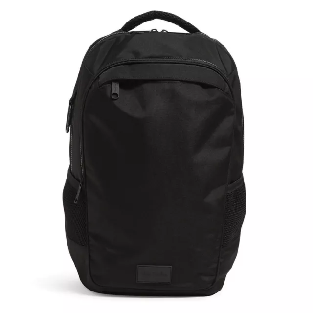 VERA BRADLEY ~ ReActive Grand Backpack ~ Black ~ NWT $115 LAPTOP STUDENT TRAVEL