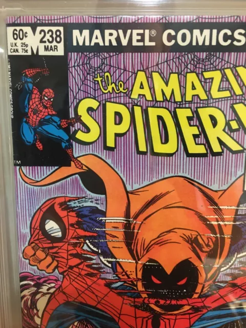 Amazing Spider-Man #238 1983 Cgc 9.4 1St Appearance Of Hobgoblin Missing Tattooz 3