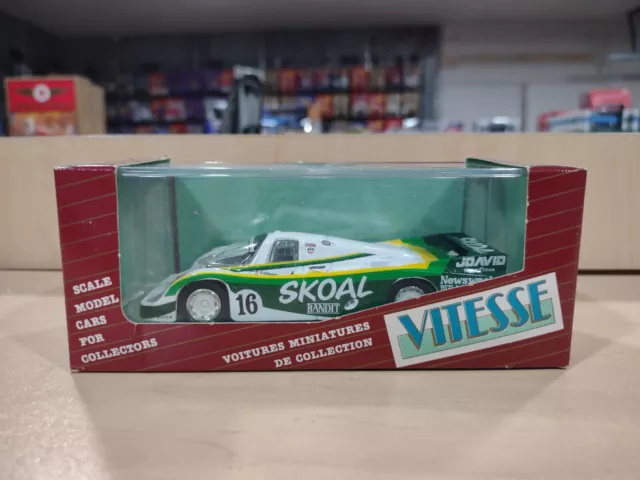 1:43 VITESSE sports car Porsche 956 SKOAL BANDIT 1983 Le Mans race  #194 (H4)