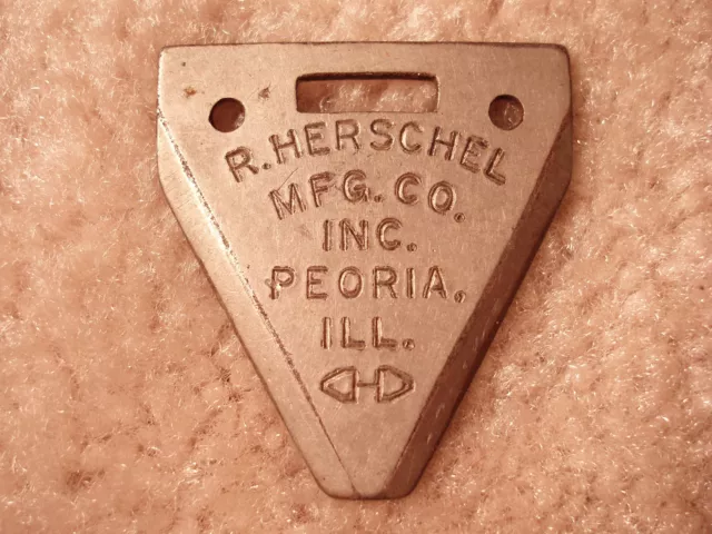 Herschel Mfg Co Inc Peoria IL Watch Fob HBE-3