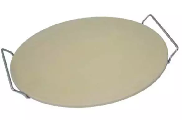 Pietra refrattaria Eva piastra grill cuoci pizza forno microonde ø 32,5 cm Rotex